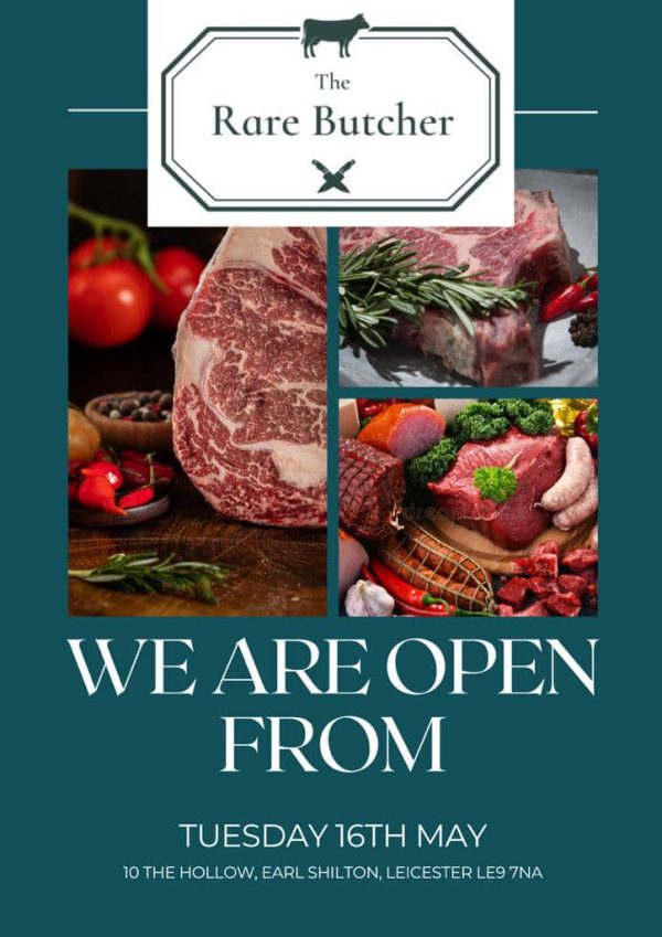 Bevins Butchers is rebranding to The Rare Butcher Earl Shilton Online
